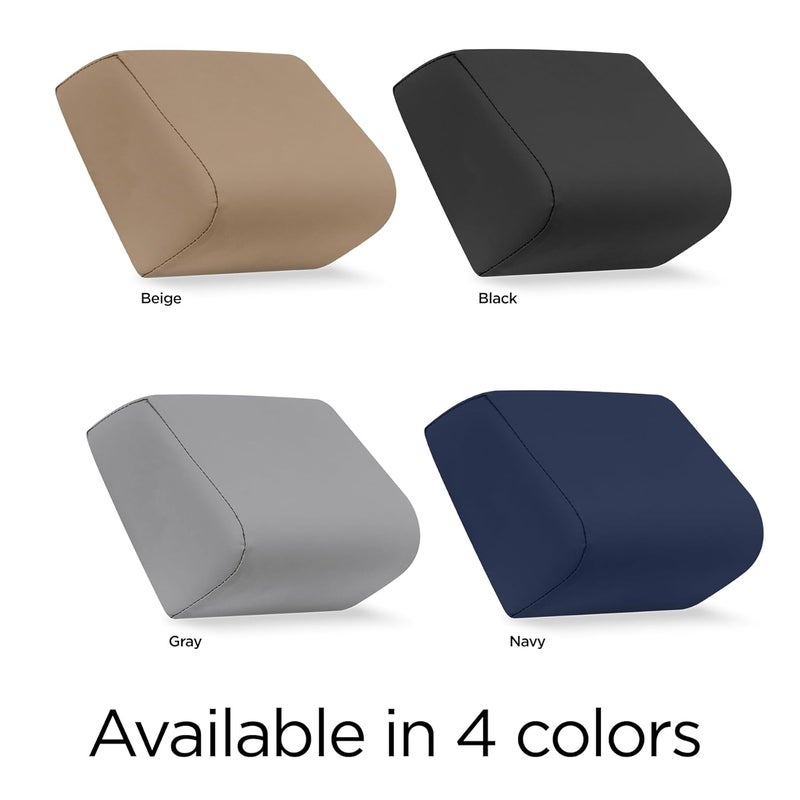 Practicon 7152710 BLA 4" Memory Headrest Black - Image 2